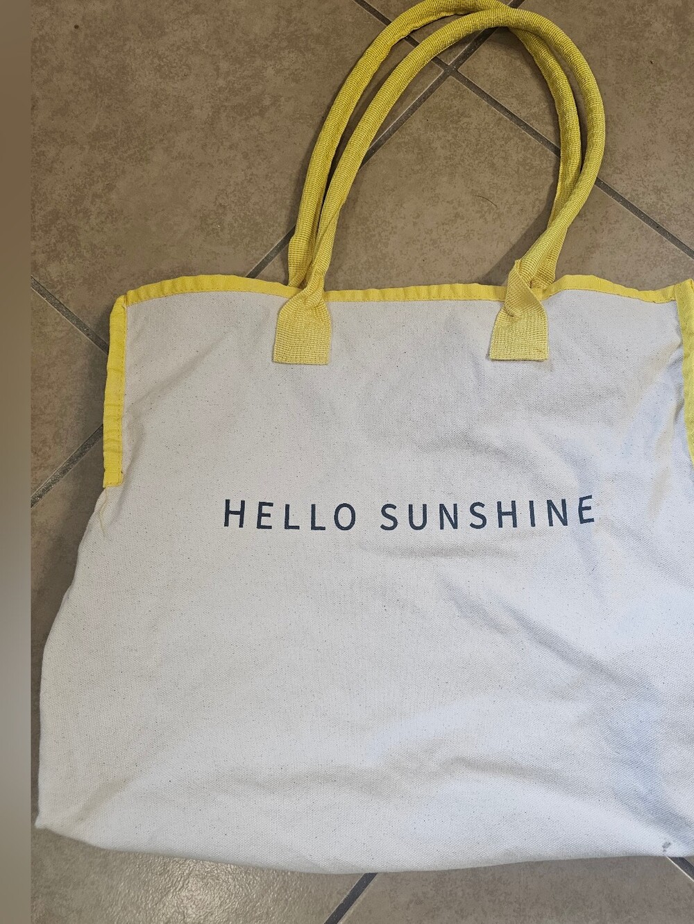 Hello Sunshine Lightweight Summer Bag